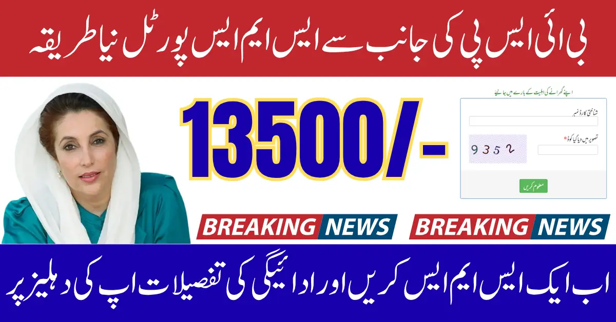BISP 8171 SMS Portal Check Eligibility July 2025 Latest Method Announced